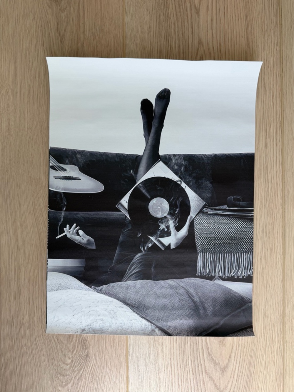 For The Record Canvas Art Print Poster
